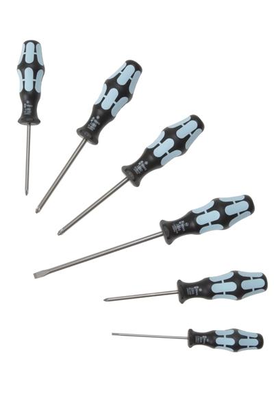 Wera Kraftform Plus Stainless Steel Screwdriver Set of 6 TX/PZ - 032062