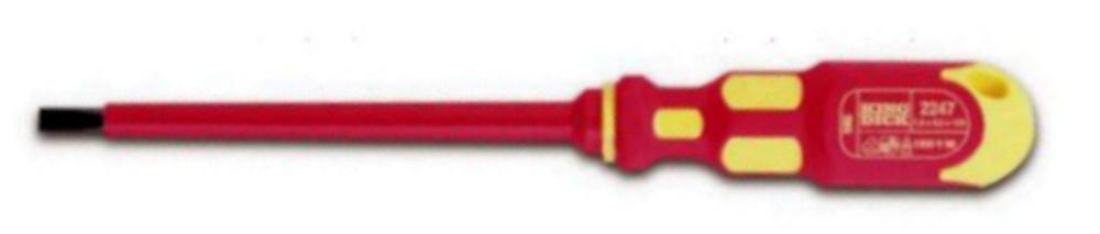 King Dick Super 2000 VDE 1000V Slotted Screwdriver 2.5 x 75mm 22470