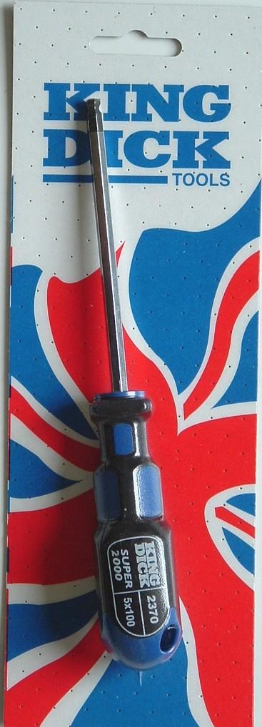 King Dick 2.5mm Ball Ended Hex Driver 237000