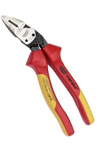 185mm Draper Expert Ergo Plus Fully Insulated VDE Pliers 26482